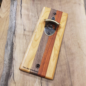 Magnetic bottle opener
