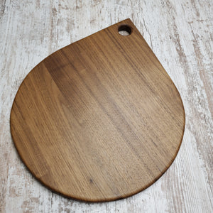 Walnut tear drop.