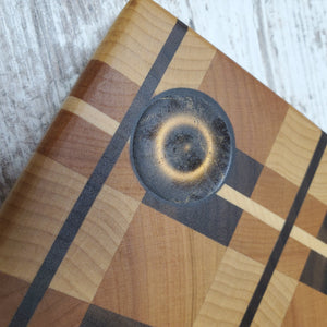 Plaid traeger cutting board.
