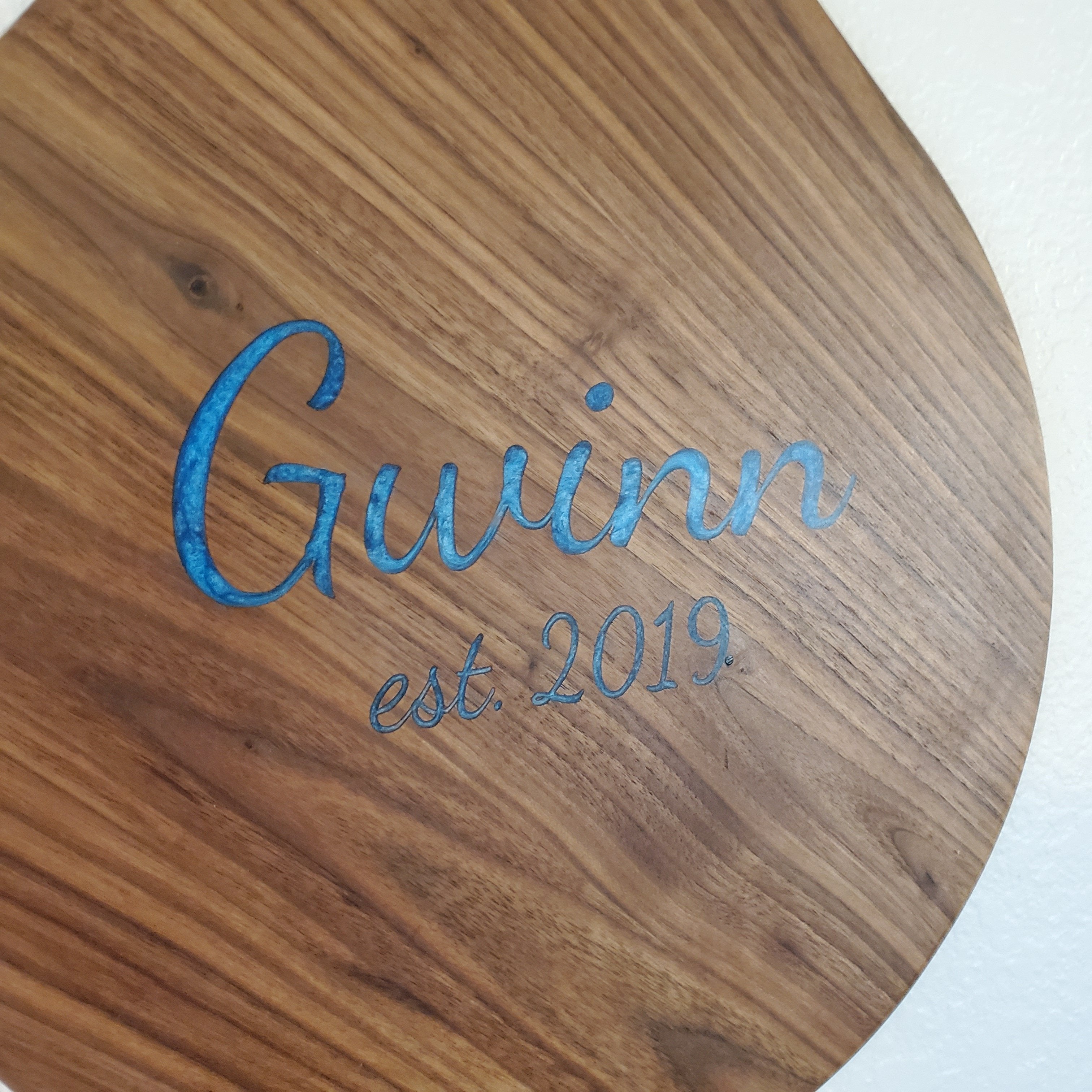 Personalized epoxy tear drops