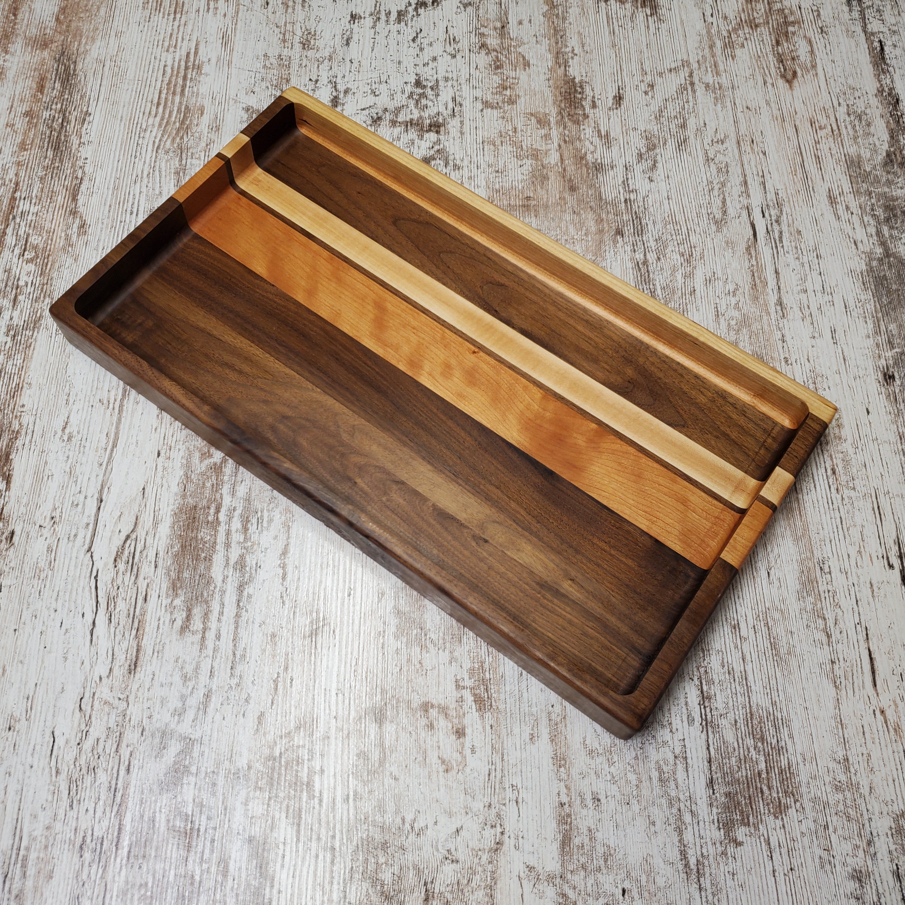 Large multi colored catch all tray