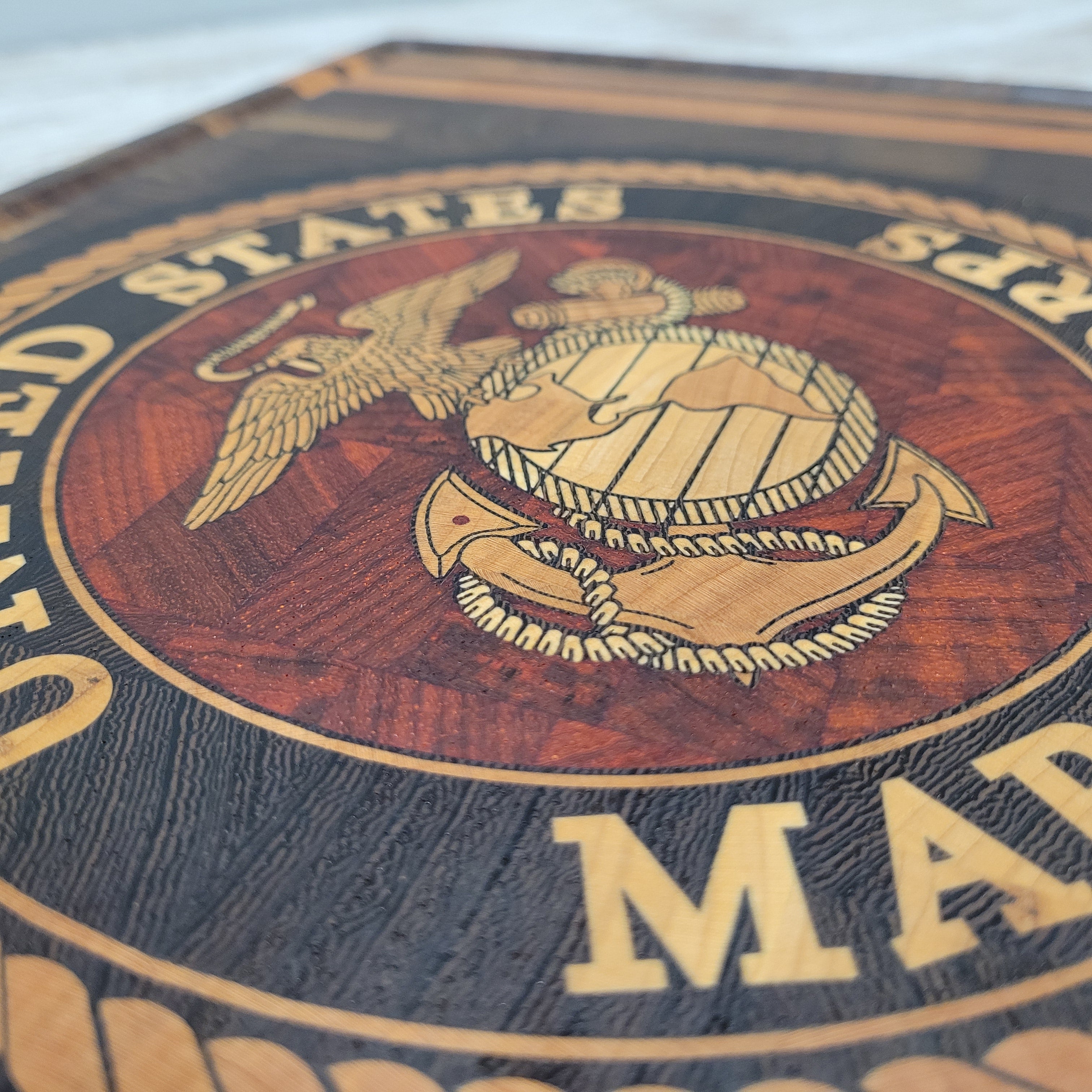 Marine Corps cutting board