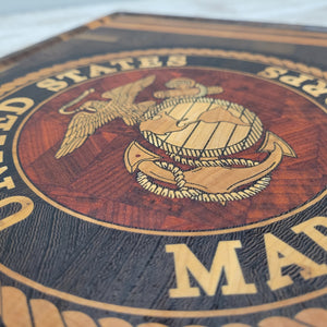 Marine Corps cutting board