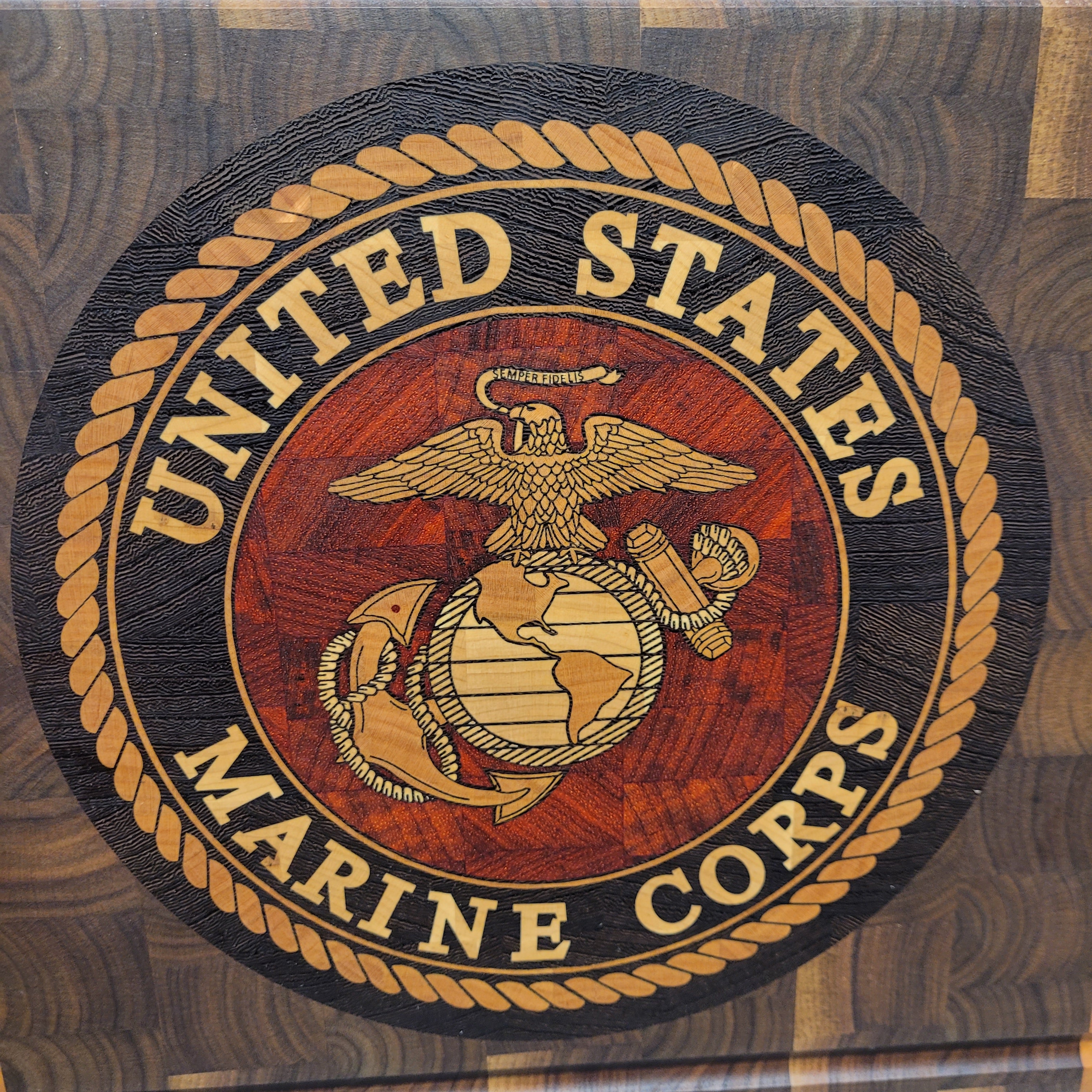Marine Corps cutting board