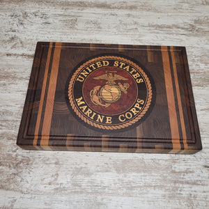 Marine Corps cutting board