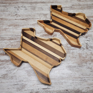 XXL multi colored Texas catch all tray.