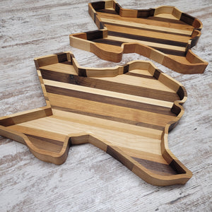 XXL multi colored Texas catch all tray.