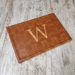 Single letter personilized cutting board